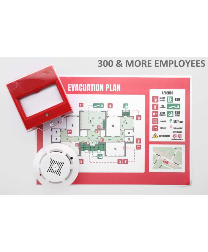 Drafting Evacuation Plan - 300 and More Employees