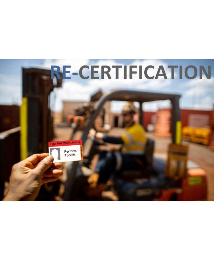 Forklift Re-Certification - Per Person
