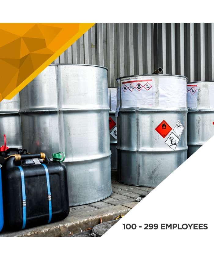 Hazardous Chemical Agents Survey - 100 to 299 Employees