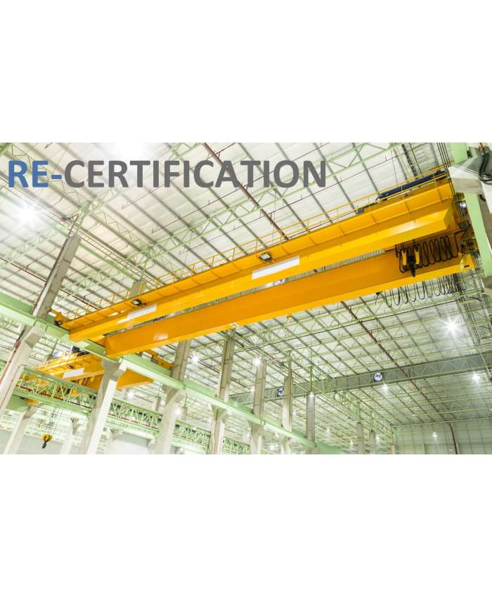 Overhead Crane Re-Certification - Per Person