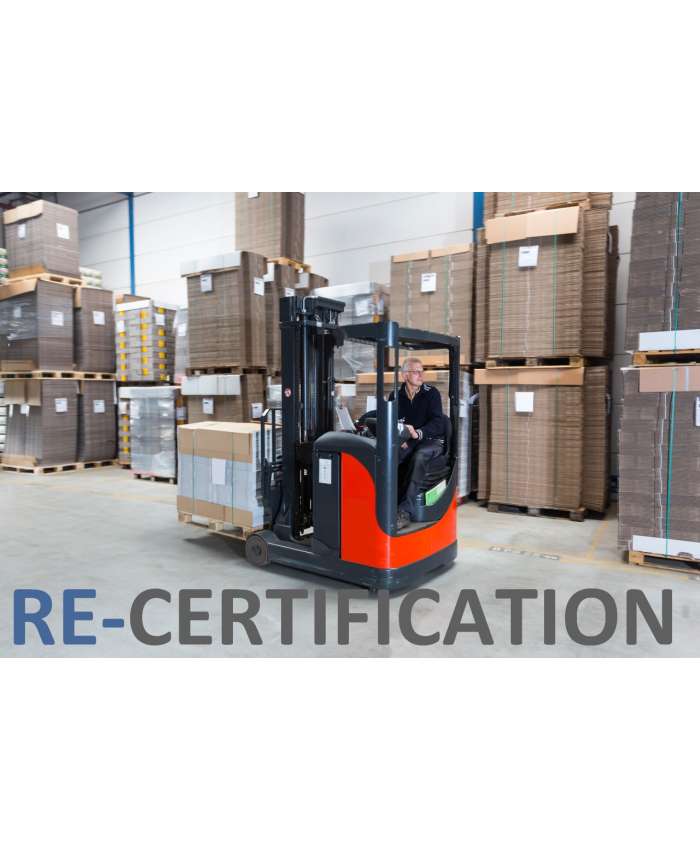 Reach Truck Re-Certification - Per Person