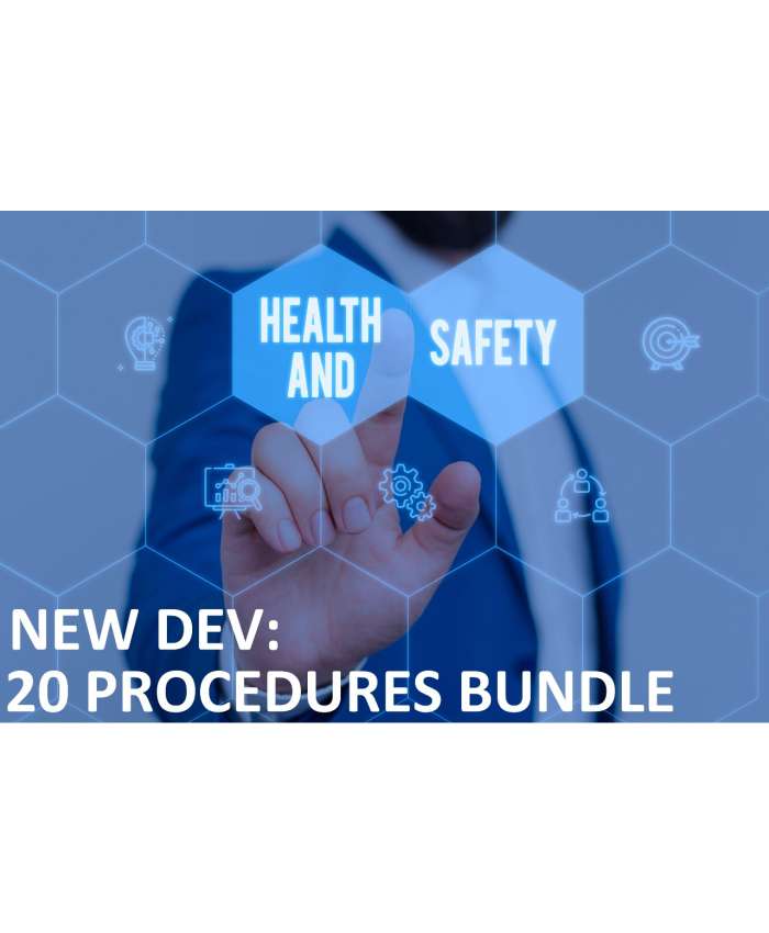 Safe Operating Procedure (SOP) - New SOP - 20 Procedures Bundle
