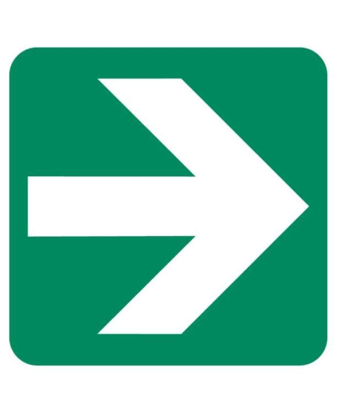 Green Arrow Direction - GA2 - ABS - 190