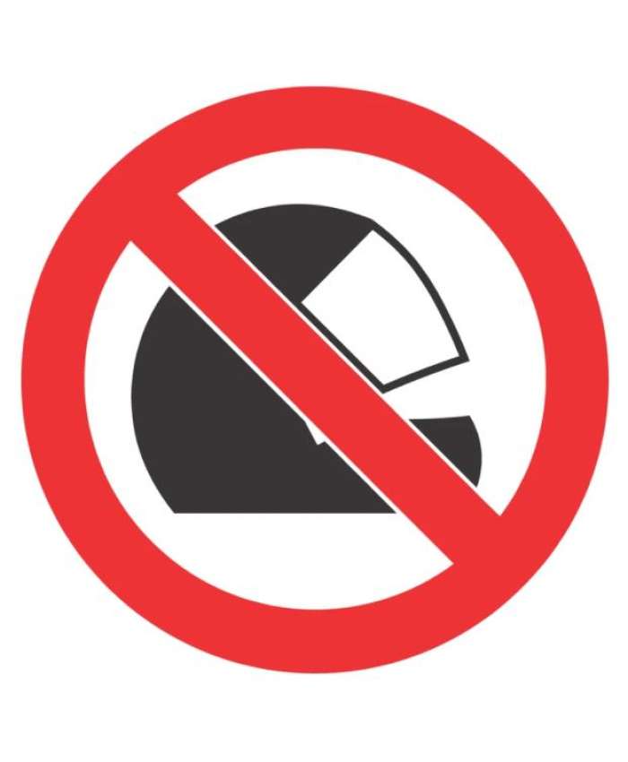 No Wearing Helmets - PV18 - ABS - 290