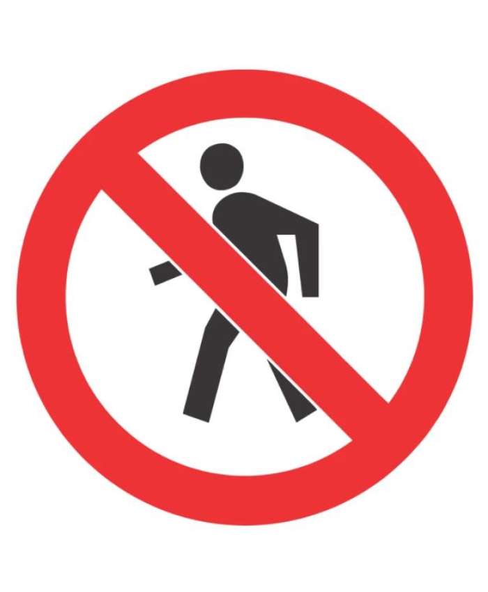 No Pedestrians Allowed - PV3 - ABS - 290