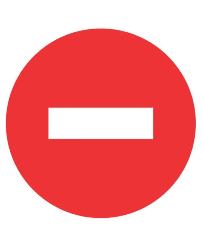 No Entry Beyond This Point - PV6 - ABS - 290
