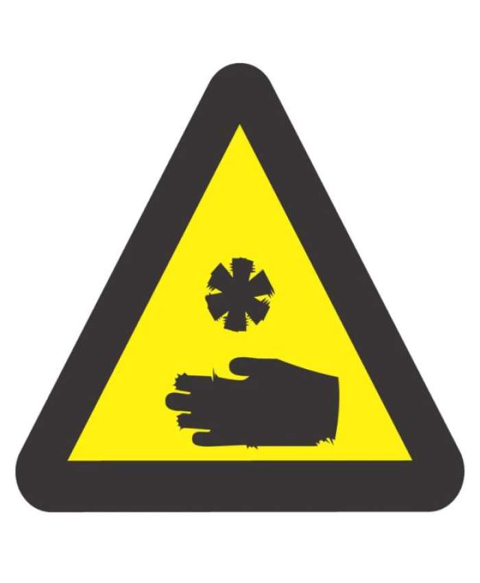 Cold Burns Hazard Warning - WW18 - ABS - 190