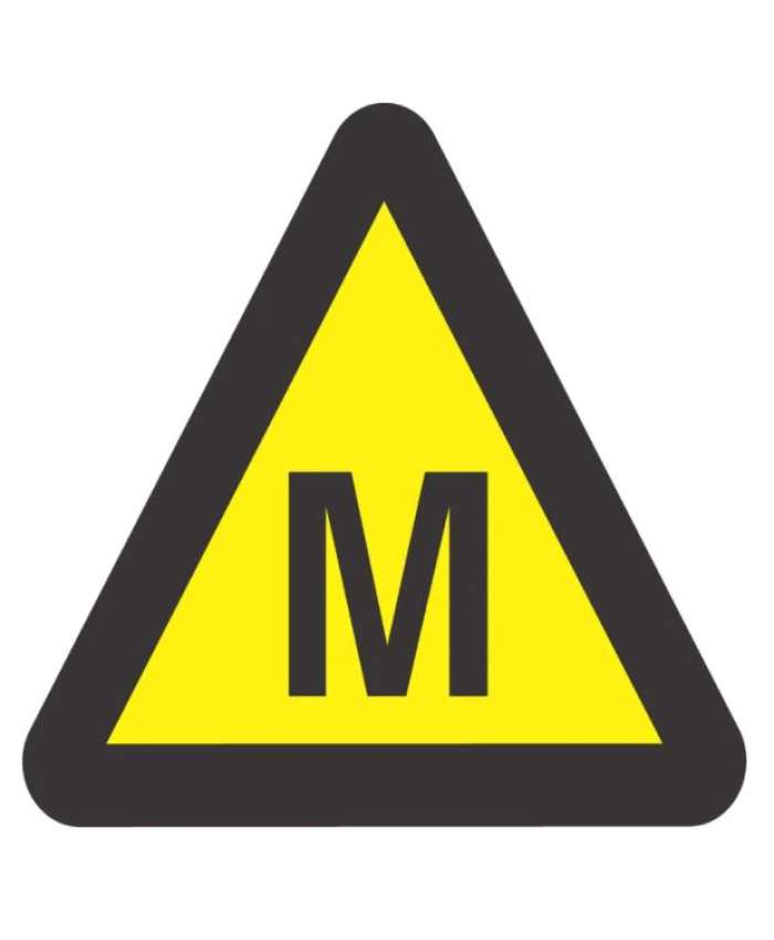 Methane Hazard Warning - WW9 - ABS - 190