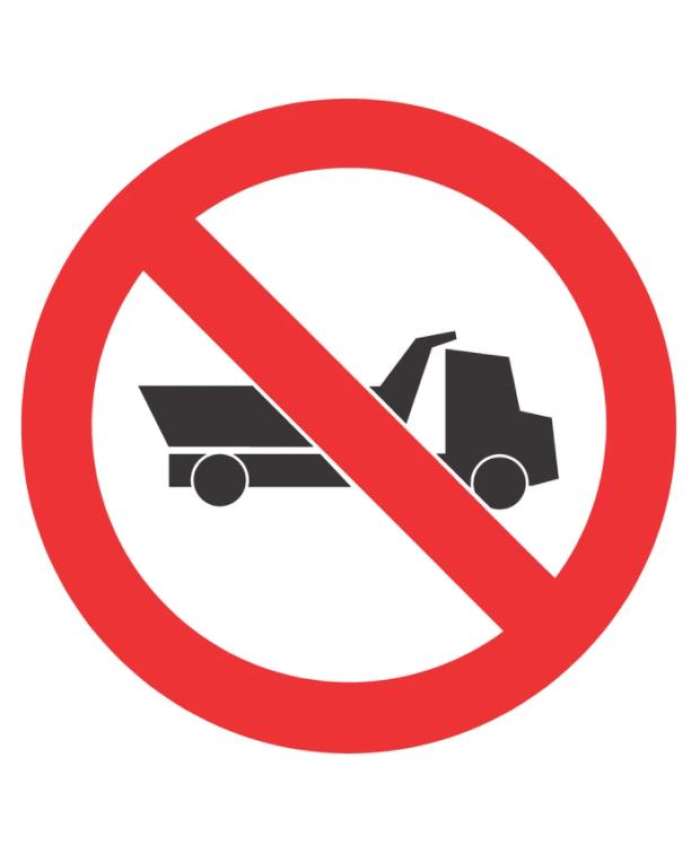 No Heavy Vehicles - PV15 - CDK - 190