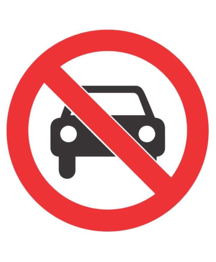 No Vehicles Permitted - PV16 - CDK - 290