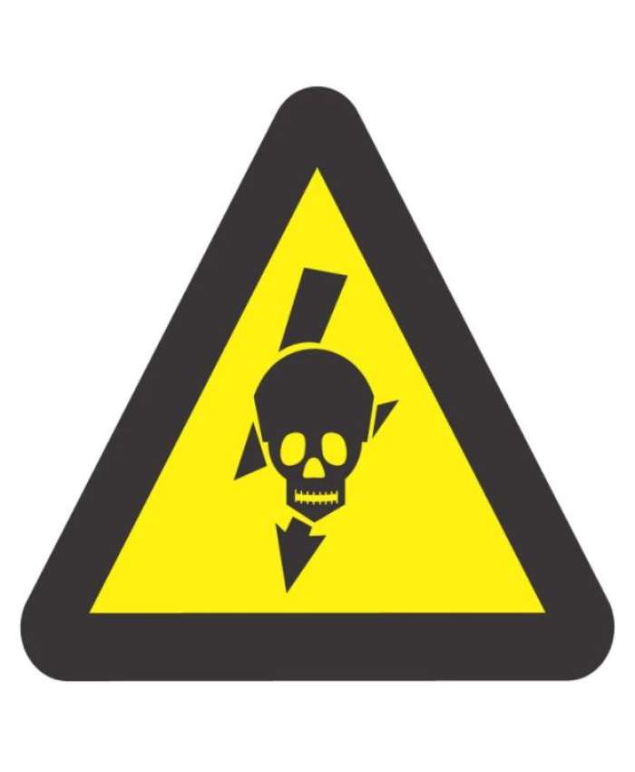 Live High Voltage Warning - WW23 - CDK - 290