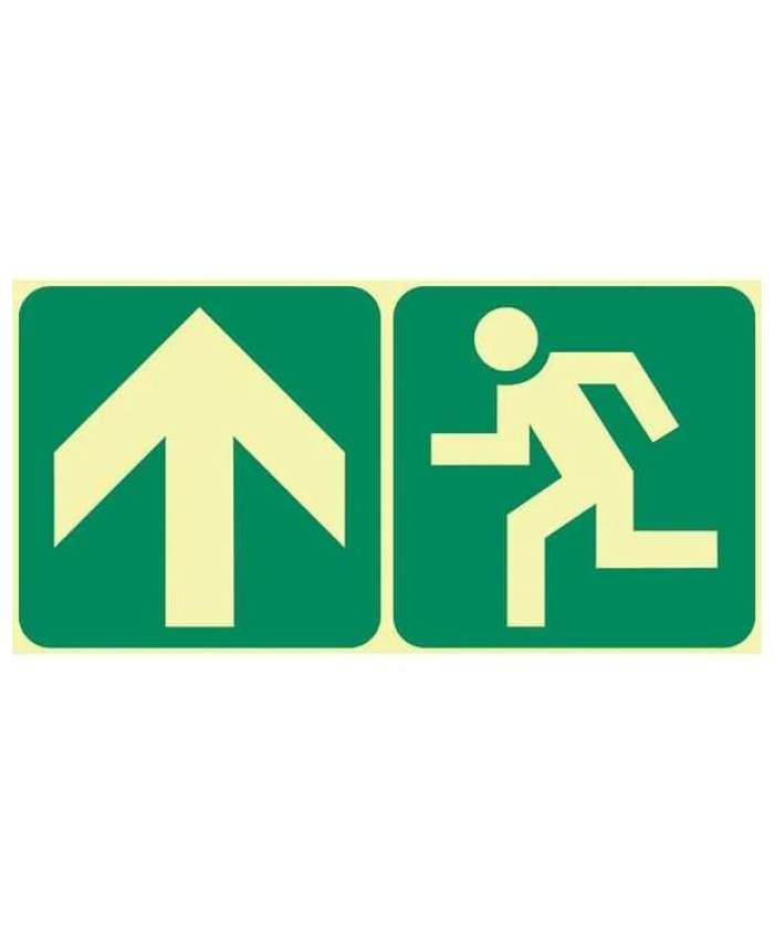 Running Man Left & Up Arrow - GP19 - PHT - 380